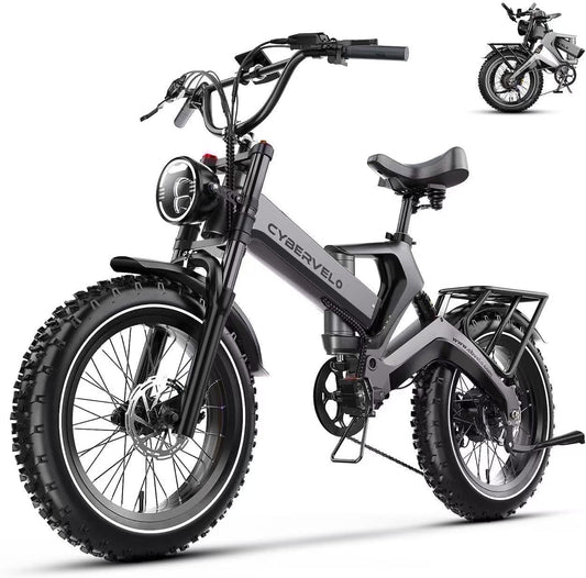 eK6 Pro (K6F) Fat Tire Folding  Electric Bike